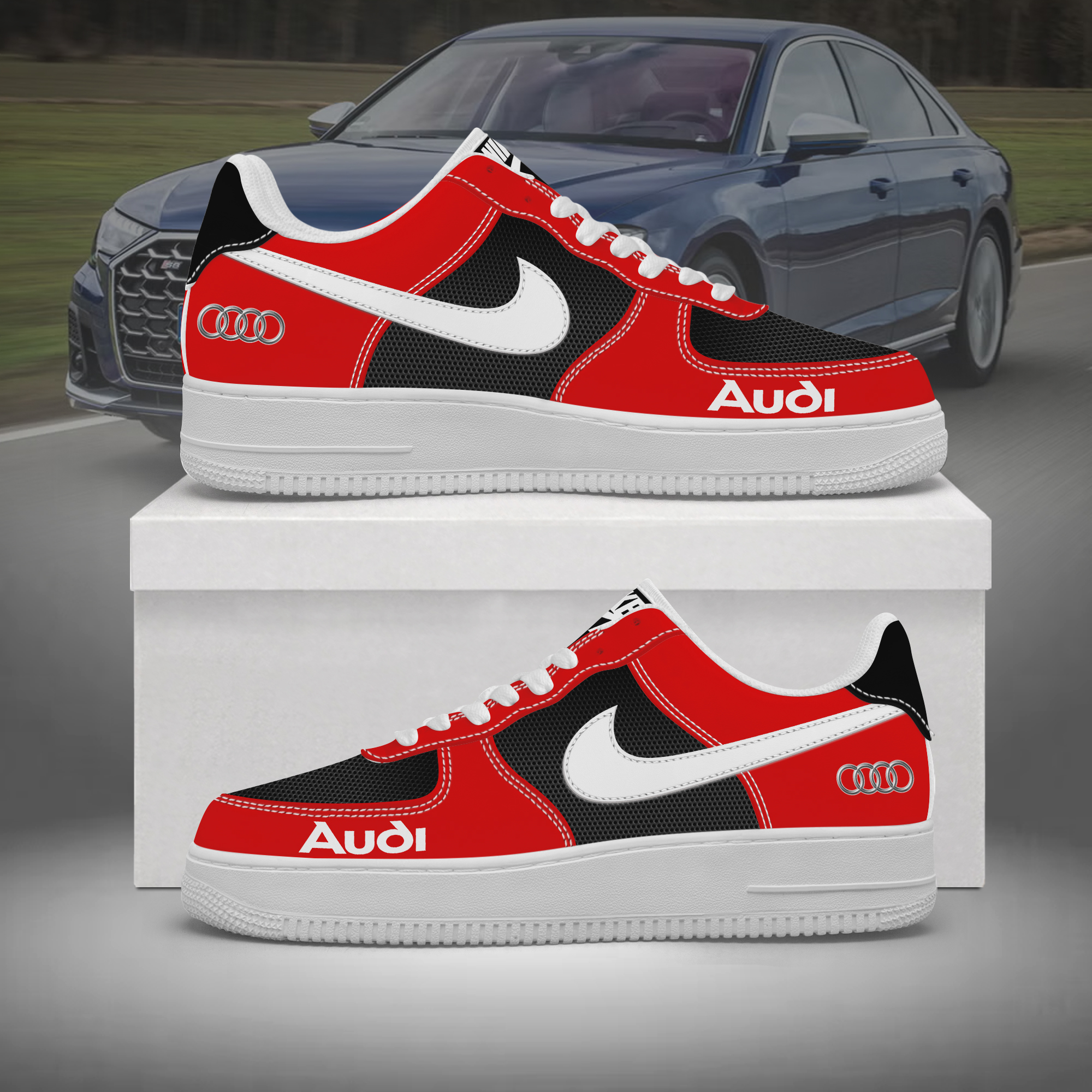 Audi Air-Force-Sneaker mit niedrigem Schaft Audi Air-Force-Sneaker mit niedrigem Schaft