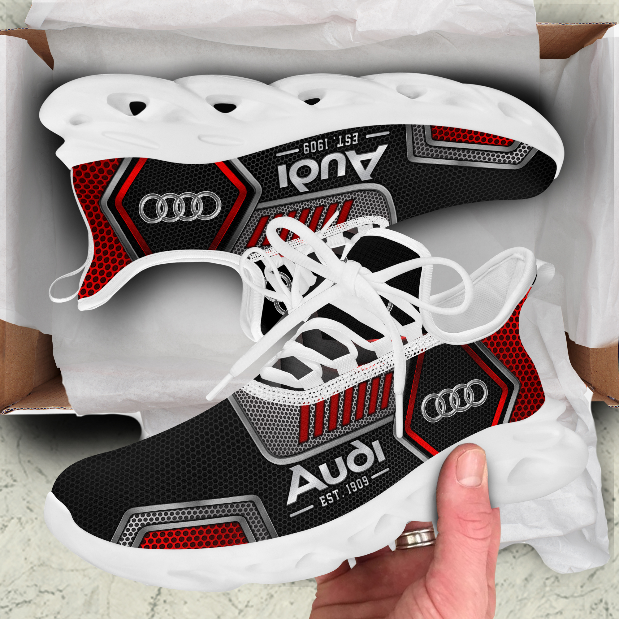 Audi Sneaker – leichte, atmungsaktive Sportschuhe für Damen und Herren Audi Sneaker – leichte, atmungsaktive Sportschuhe für Damen und Herren